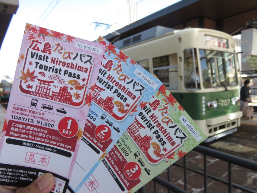 Hiroshima:Visit Tourist Pass(1, 2, 3day and 3day middlearea) - What the Hiroshima pass actually covers