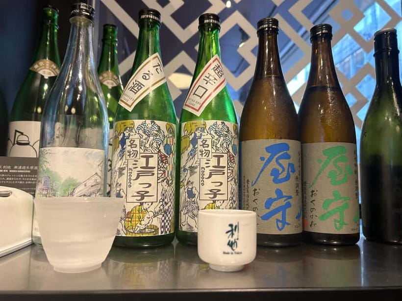 Historic Kanda Sake Tasting at Tokyo’s Oldest Shop (1596) - Entering a sake shop founded in 1596