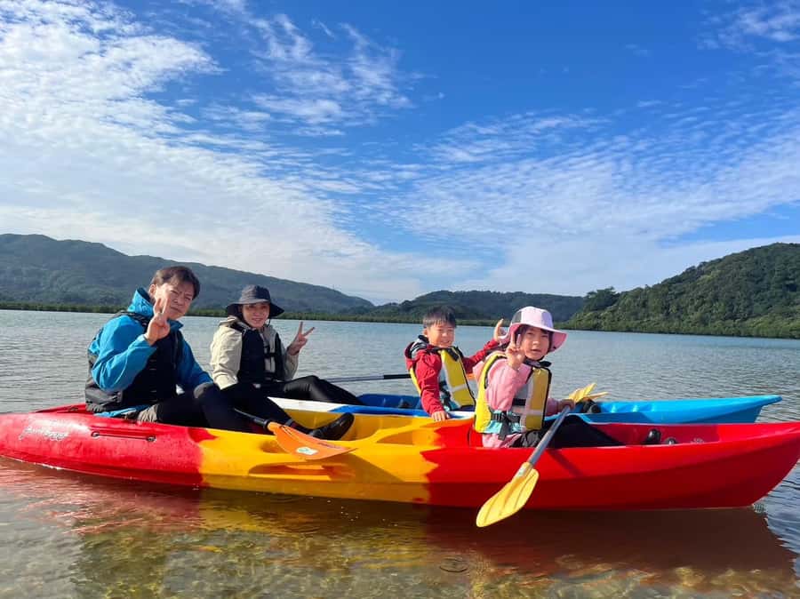 Iriomote island: Mangrove River SUP or Canoe Cruising Tour - The 15-minute break and return to port