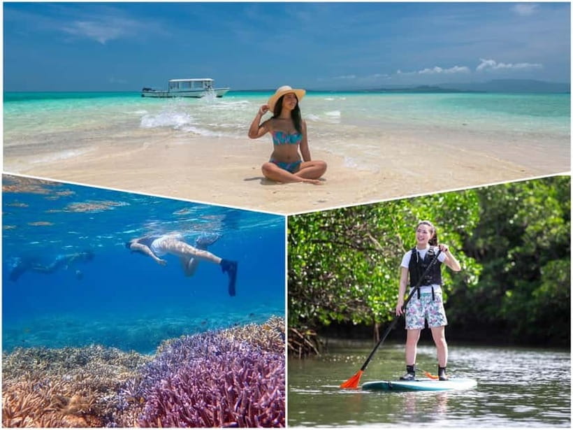 Ishigaki: Mangrove SUP or Canoe & Phantom Island Snorkeling - Phantom Island and the speedboat ride