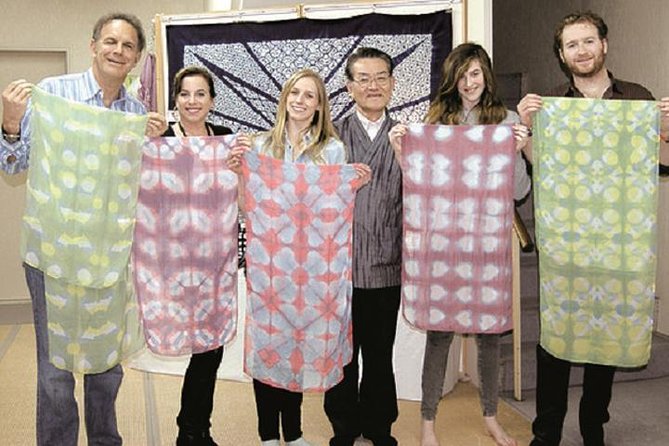Itajime Shibori Scarf Class - Why the second-floor museum matters