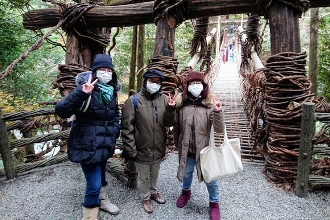 Iya Valley All Must-Sees Private Chauffeur Full-day Tour with a Driver - Oku-Iya Niju Kazurabashi, two bridges instead of one