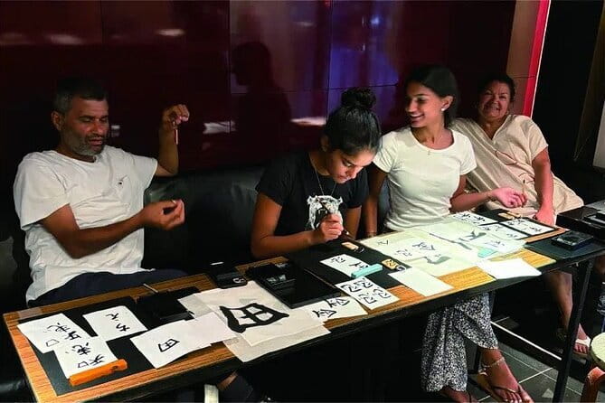Japanese Calligraphy - Shodo - Lesson (near Kyoto Station) - A good choice for families and first-time visitors