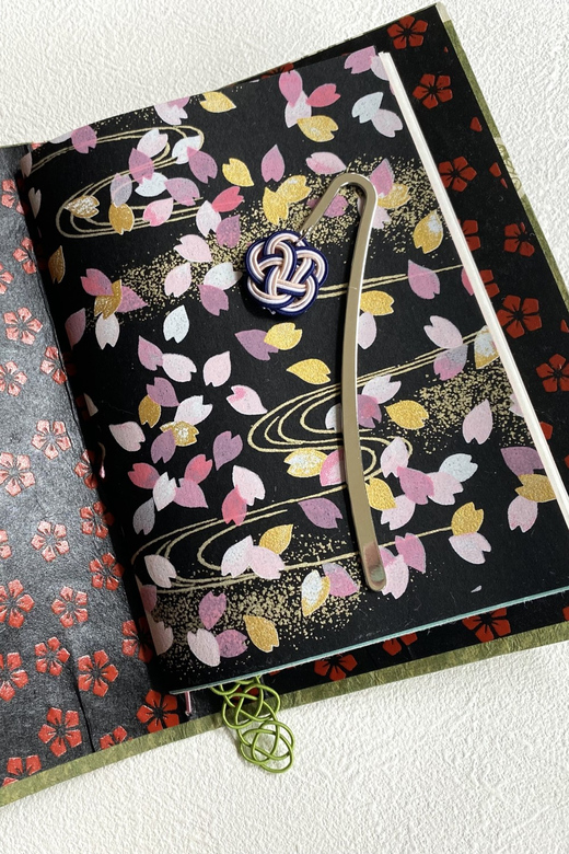 Japanese paper Notebook and Mizuhiki Belt Bookmark Workshop - Who should book this workshop?