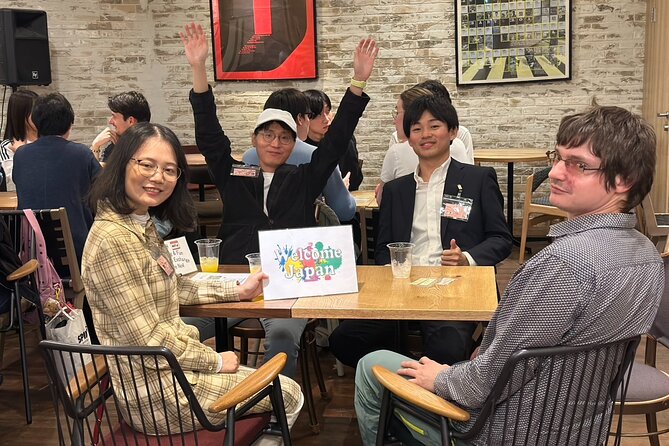 Japanese Speaking Experience Meet the locals Friend Cafe Shibuya - Seat changes keep the evening moving