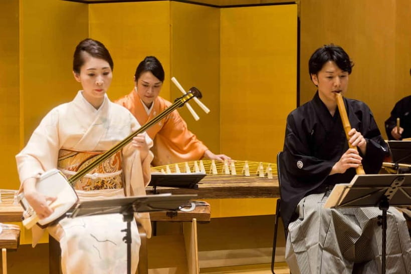 Japanese Traditional Music Show in Tokyo - Reaching Hall 60 in Harajuku