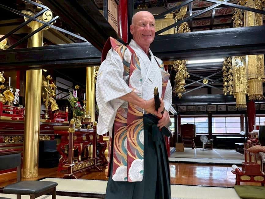 Kanazawa: Samurai Swordsmanship Lesson at a rented temple - Is $80 per person a fair price?