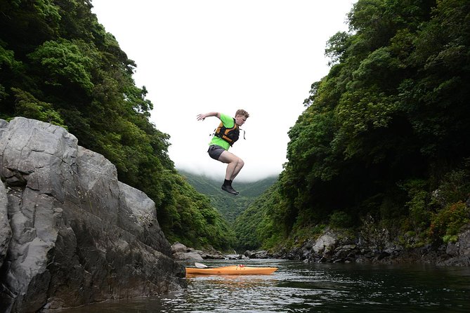 Kayaking in Anbo River - Clear water and a summer swim