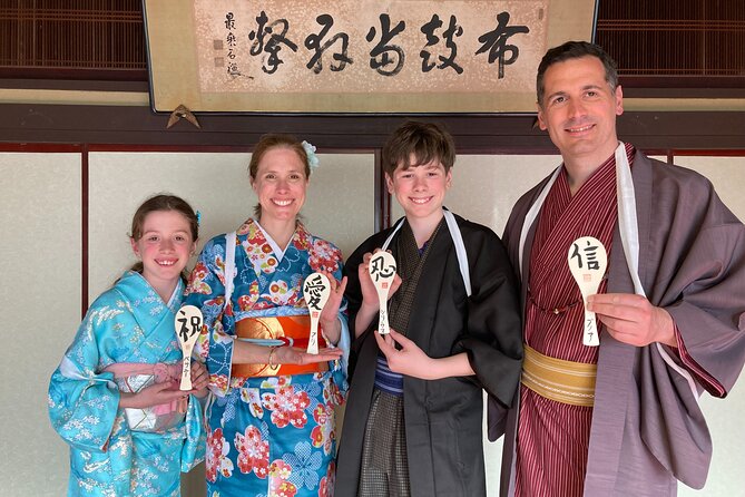 Kimono and Calligraphy Experience in Miyajima - Tokujuji Temple, away from Miyajima’s main streets