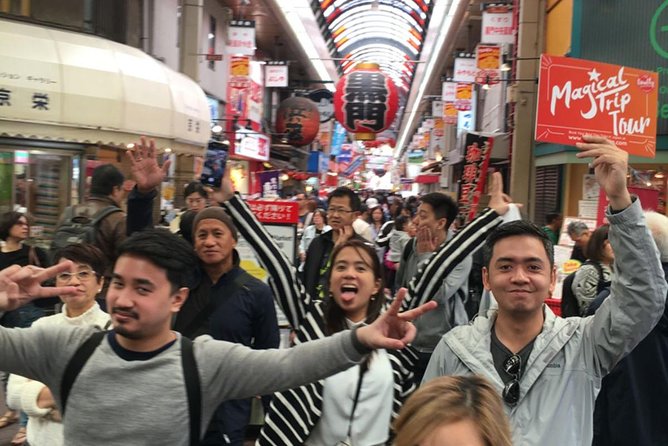 Kuromon Market Food Walking Tour in Osaka (6 stops, 6 tastes) - Namba, Namba Grand Kagetsu, and Dotonbori