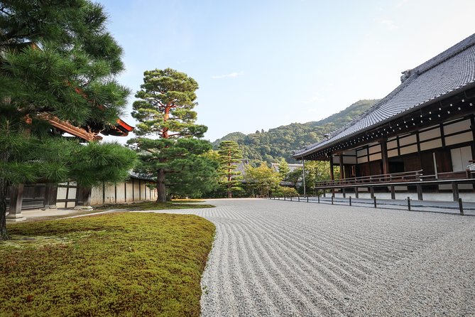 Kyoto Arashiyama Bamboo forest & Garden Half-Day Walking Tour - Finishing near the bridge and souvenir street