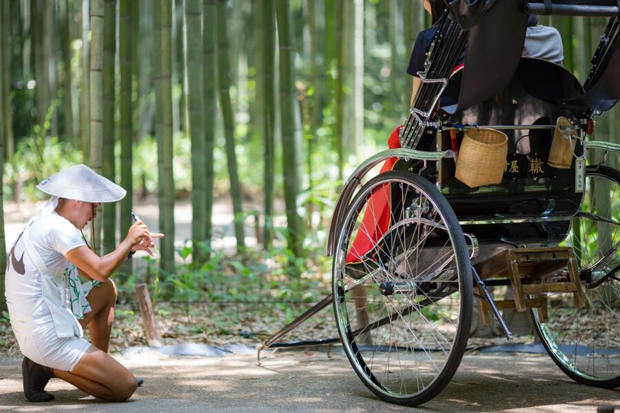 Kyoto: Arashiyama Customized Rickshaw Tour & Bamboo Forest - Rakushisya cottage and Arashiyama’s quieter side