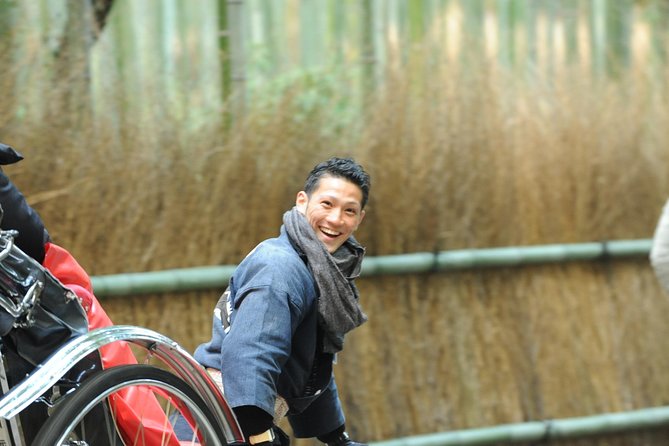 Kyoto Arashiyama Rickshaw Tour with Bamboo Forest - Cancellation and weather details