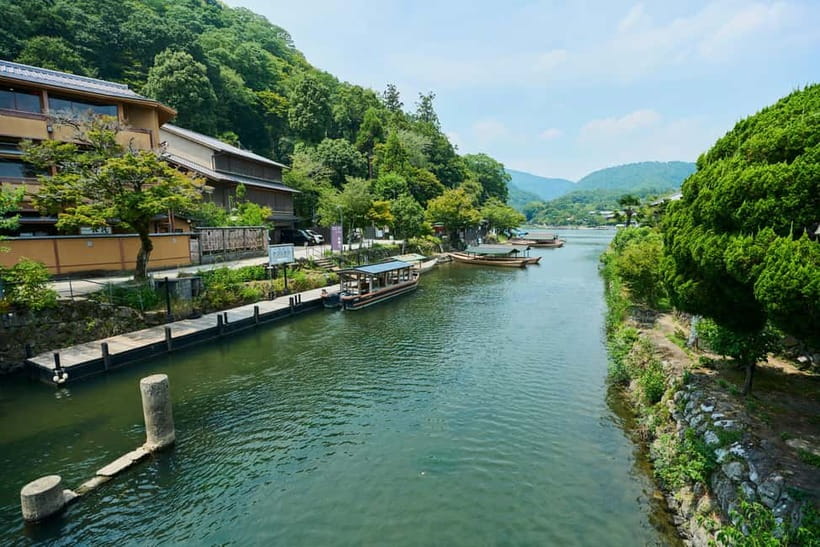 Kyoto: Arashiyama UNESCO Walking Tour with Admission - Togetsukyo Bridge and the end of the guided walk
