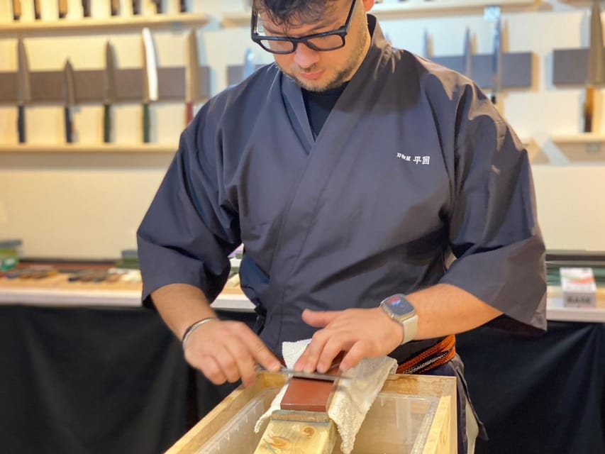Kyoto: Beginner Knife Sharpening & Handle Fitting Workshop - Learning the whetstone technique step by step