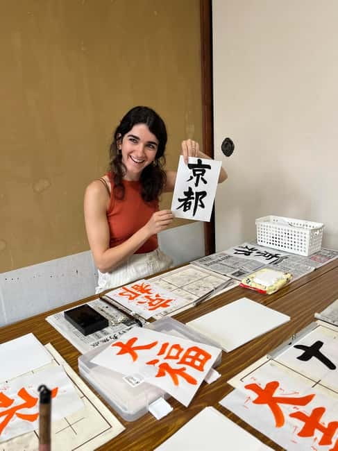 Kyoto: Calligraphy class at Buddhist temple in city center - Practical Tips for a Better Session