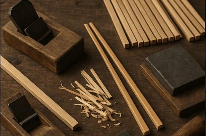 Kyoto : Chopsticks Making Workshop in Gion with Engraving Option - Natural Oil Gives the Pair a Finished Look