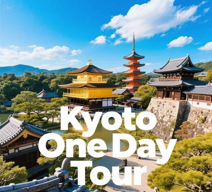 Kyoto: Customizable Full-Day Tour with Privarte Transfers - Kinkaku-ji: Kyoto’s golden landmark