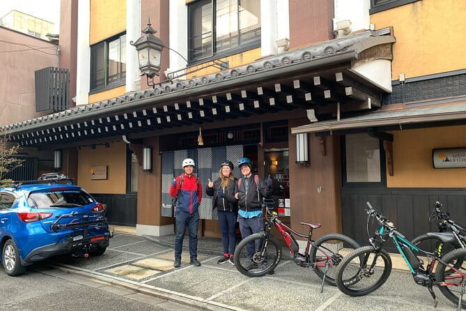Kyoto E-Bike Tour of Hidden Gems, Backstreets and Temples - Heian Shrine’s large red-and-white entrance