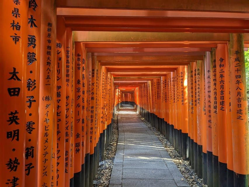 Kyoto: Early Morning Fushimi Inari Shrine - Beat the Crowds - Booking flexibility and practical limits