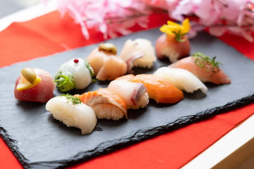 Kyoto: Enjoy Sushi & Market Tour! Best for Family & Couple! - Making Vinegar Rice and Three Sushi Styles