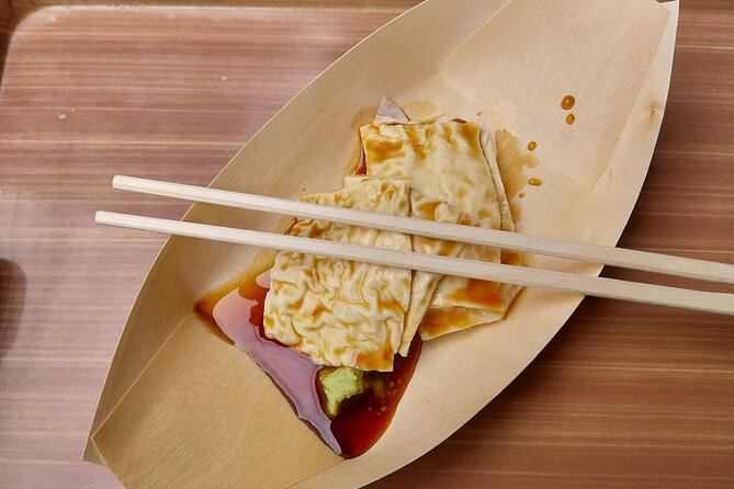 Kyoto Food Tour of 10 Tastings with Wagyu, Mochi & More Surprises - What this Kyoto food walk is really offering