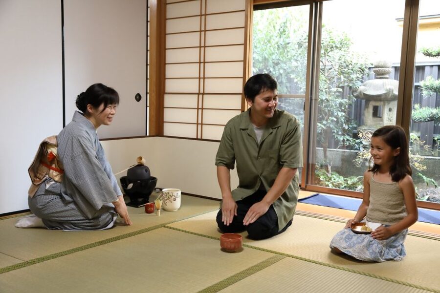 Kyoto Fushimiinari:Wagashi Making & Small Group Tea Ceremony - Making one wagashi in the kitchen
