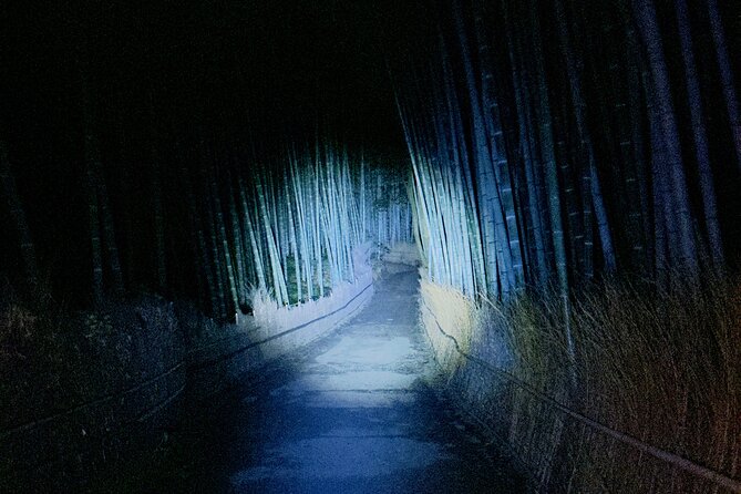 Kyoto Ghost Tour: Dark Tales, Urban Legends, Bamboo Forest Night - The opening drink and the walk toward the forest