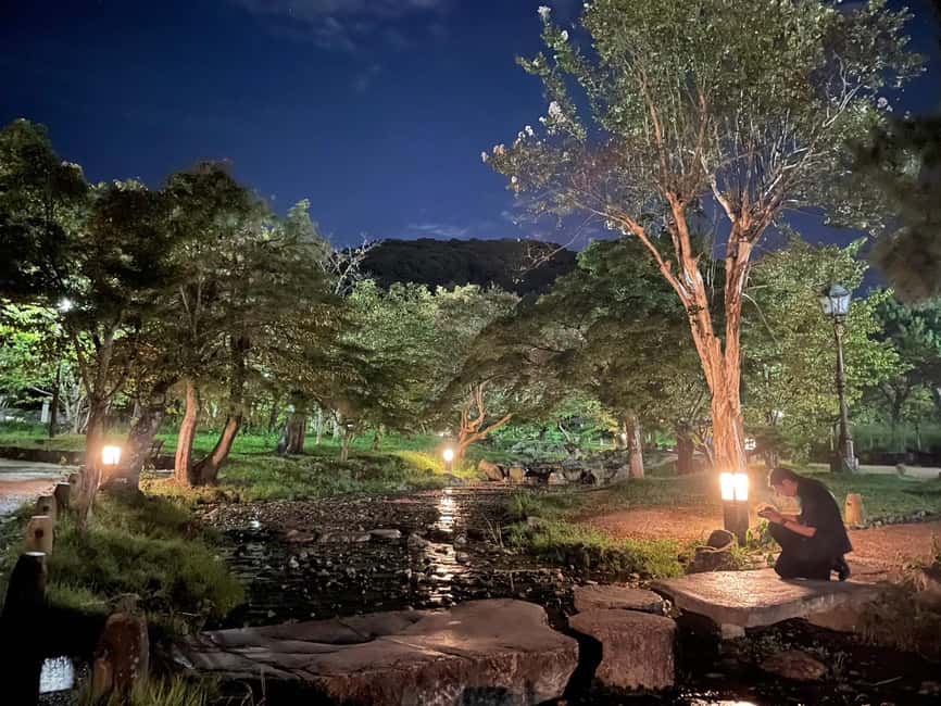 Kyoto: Gion & Geisha District Night Time Walking Tour - Maruyama Park: a pause among the trees