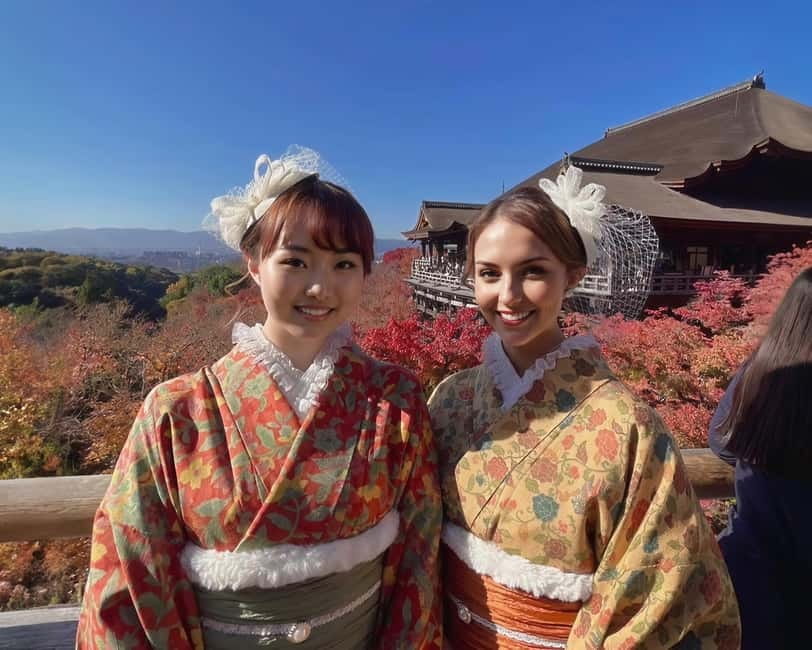 Kyoto Gion Kiyomizudera Kimono Yukata Hairstyle | Photoshoot - What the dressing appointment feels like