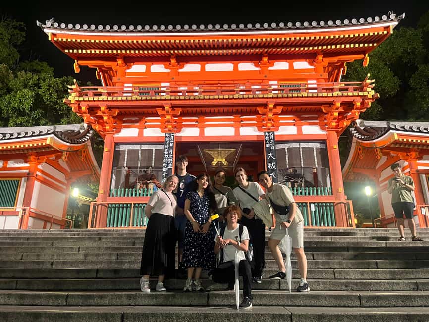 Kyoto: Gion Magical Night Walking Tour with Geisha Trivia - Shrines, prayer, and Kyoto’s spiritual side