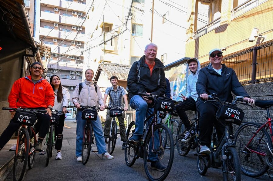 Kyoto: Half-day Guided Bike Tour with Fushimi Inari - Starting near Kyoto Station