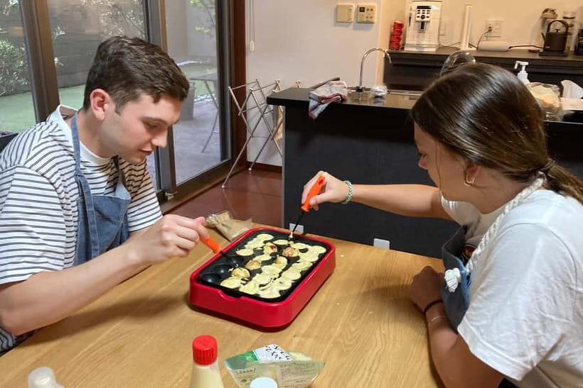 Kyoto: Hands-on Takoyaki and Okonomiyaki Cooking (1 Hour) - Dietary needs and booking details