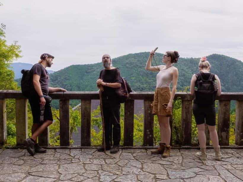 Kyoto: Hike and Hot Springs in Kurama - Kibune Shrine and the start of the sacred trail