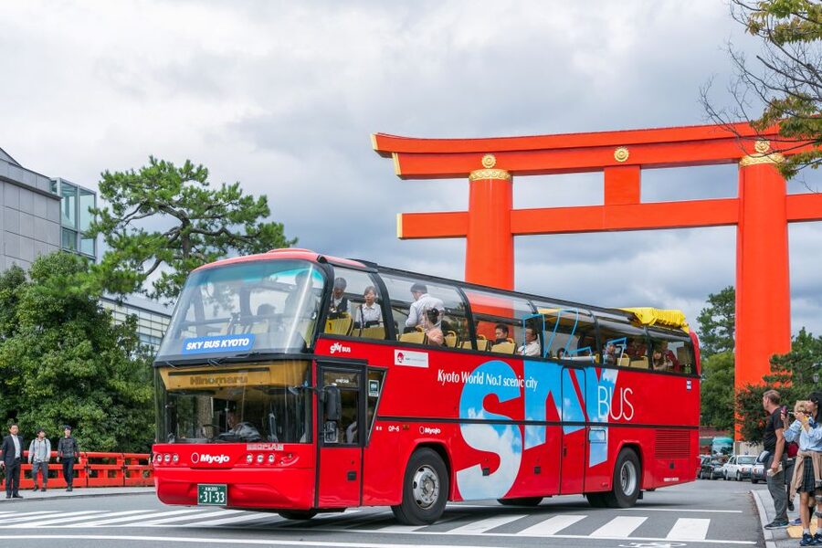 Kyoto: Hop-on Hop-off Sightseeing Bus Ticket - Kitano-Tenmangu and Kinkakuji