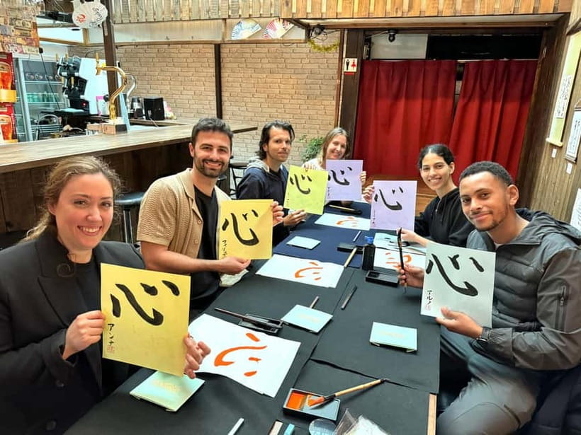 Kyoto: Japanese Calligraphy Workshop - The opening lesson: brush, ink, and the meaning of shodo