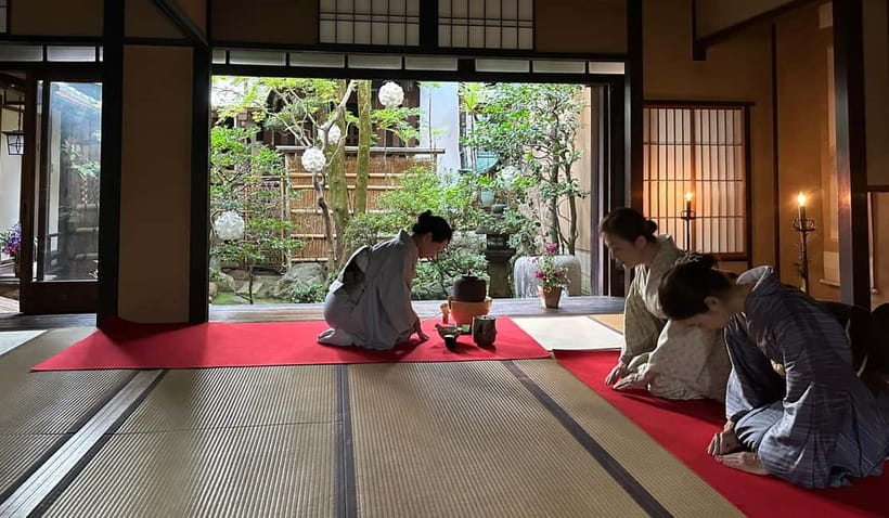 Kyoto: Kimono and Tea Ceremony Experience at Cultural Asset - Choosing and wearing the silk kimono