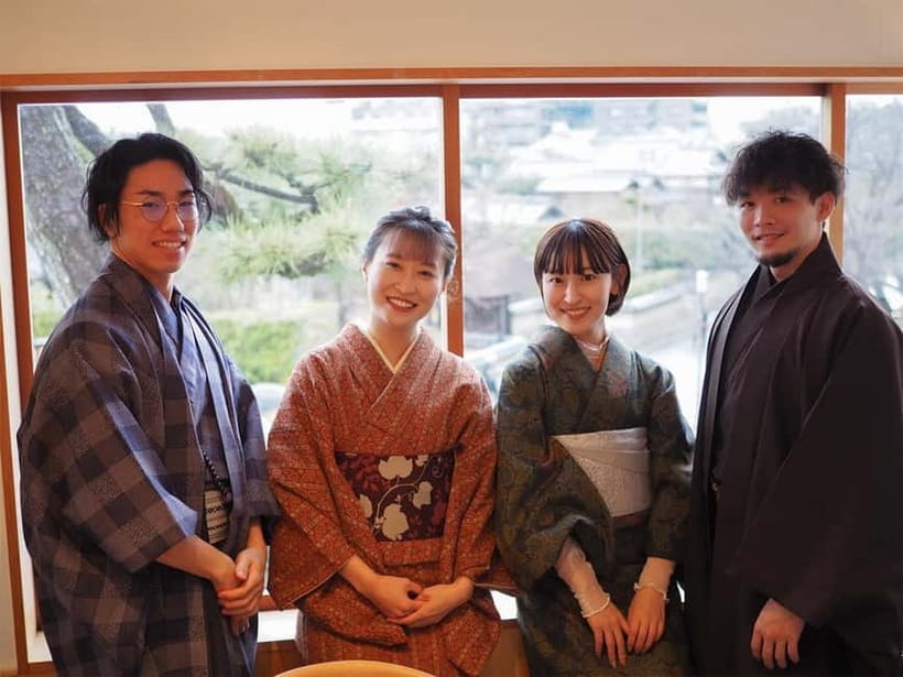 Kyoto Kimono Rental mimosa ｜Kimono/Yukata Rental Couple Plan - Dressing, language help, and photography
