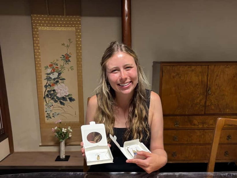 Kyoto: Kintsugi Jewelry Workshop with Natural Stones - Meeting Natsuka in a traditional Kyoto townhouse