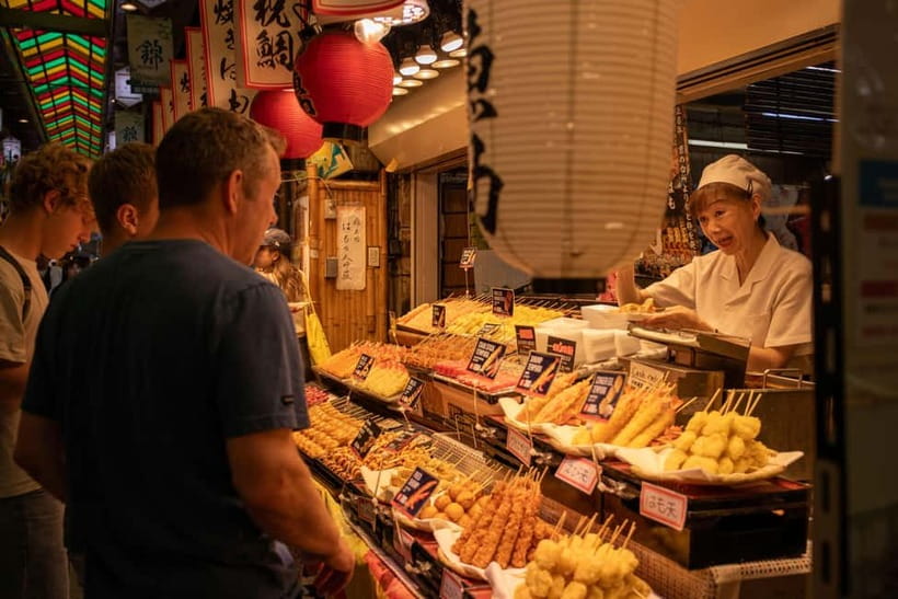 Kyoto: Local Food Tasting Tour at the Nishiki Market - Nishiki-Tenmangu Shrine adds a quieter pause