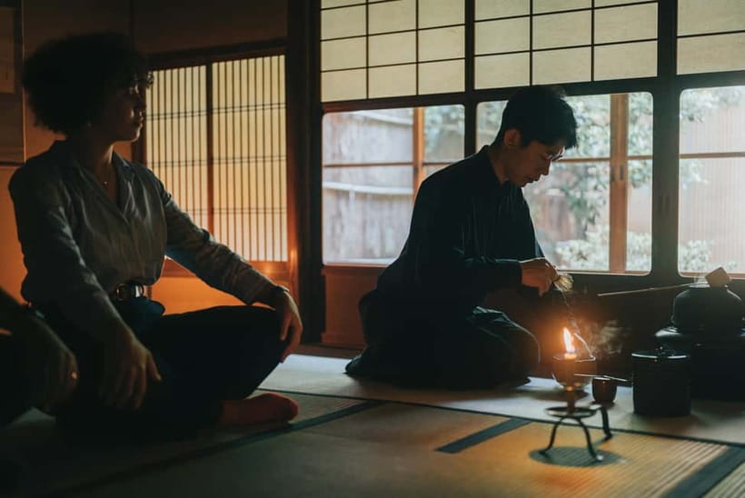 Kyoto: Mindful Tea Ceremony in 100-Year-Old Teahouse - A candlelit pause in central Kyoto