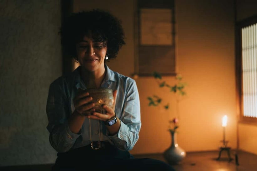 Kyoto: Mindful Tea Ceremony in 100-Year-Old Teahouse - The handmade candle at the end