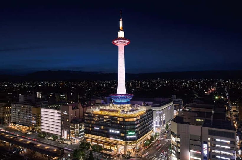 Kyoto: Nidec Kyoto Tower Observation Deck Admission Ticket - A fast way to see Kyoto from above
