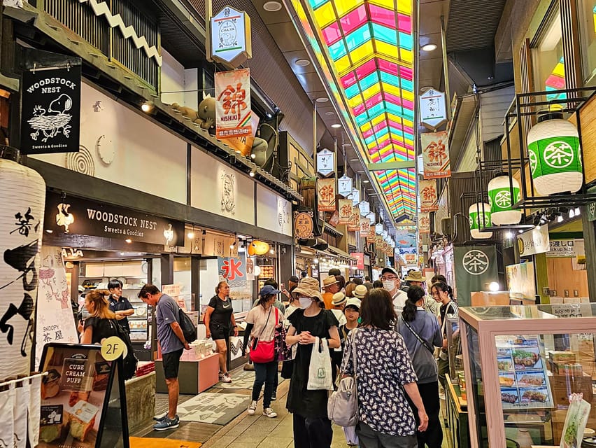 Kyoto: Nishiki Market and Depachika Food Tour with a Local - Nishiki-Tenmangu Shrine adds a welcome pause