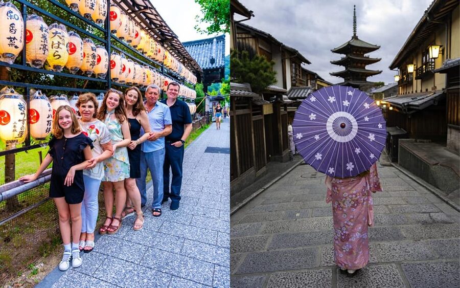 Kyoto: Private Gion District Photoshoot Experience - Hōkan-ji Temple and the famous pagoda view