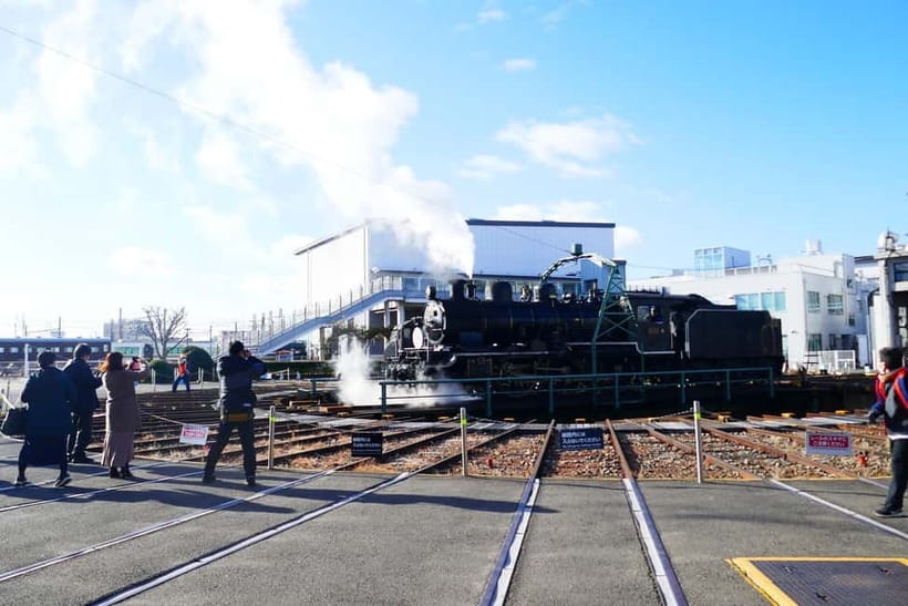 Kyoto Railway Museum Admission Ticket - The steam locomotive ride adds real atmosphere