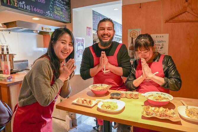 Kyoto Ramen and Gyoza Cooking Class with Professional Chefs - Turning flour into ramen noodles in central Kyoto