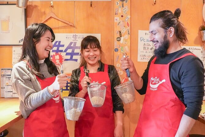 Kyoto Ramen and Gyoza Cooking Class with Professional Chefs - Folding gyoza, then making a full Japanese lunch