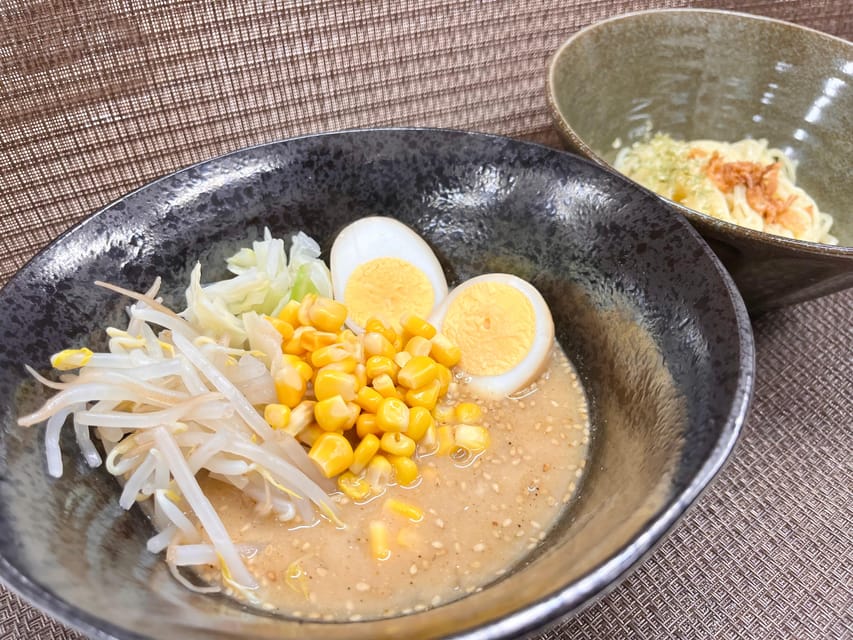 Kyoto: Ramen, Gyoza, and Onigiri Cooking Class - Eating the meal you prepared
