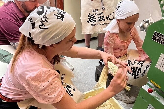 Kyoto Ramen Noodle Making Class - From two flours to workable dough